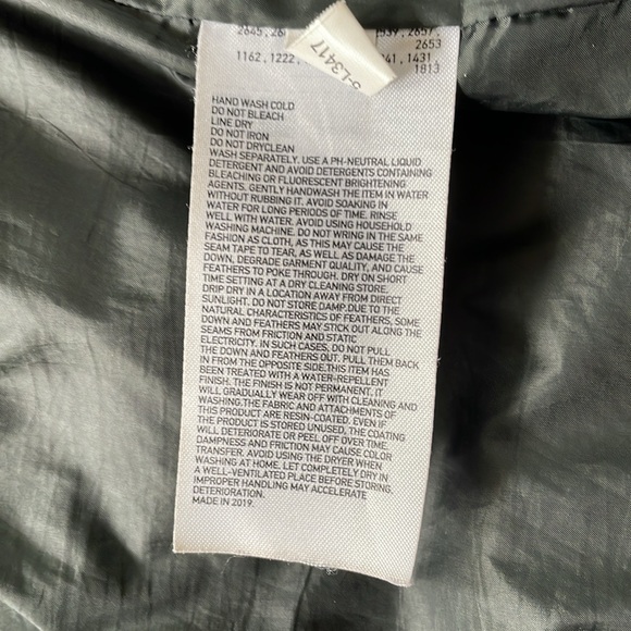 Seamless Uniqlo Plush Down Puffer Coat, Forest Green - XS - Picture 8 of 12